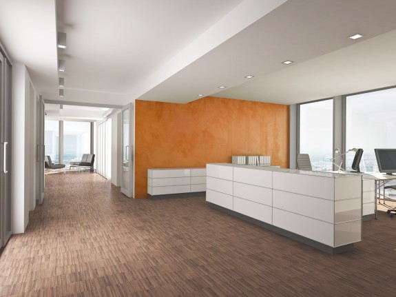 Empfangsbereich Praxis